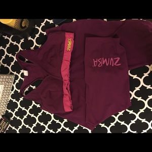 Bra top and tights XL